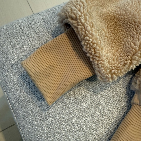 Alo Sherpa Zip Jacket – Tan / Camel - Picture 7 of 10